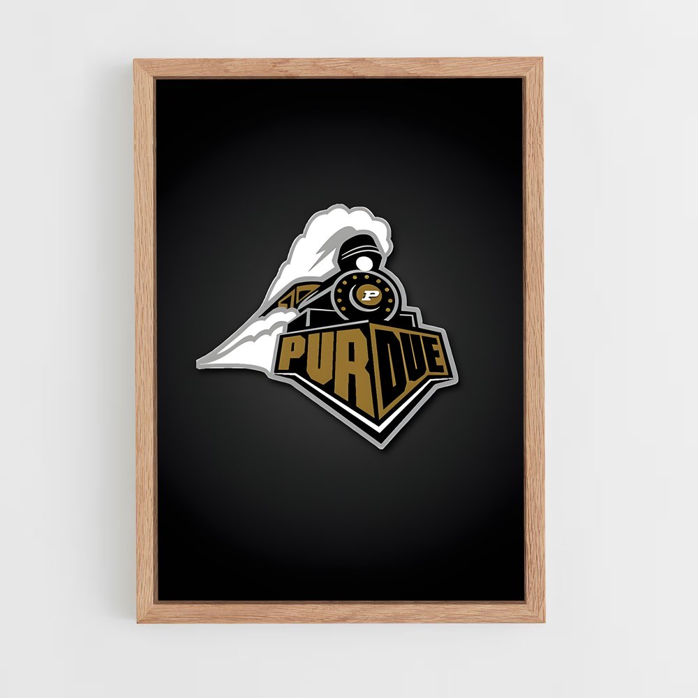 Poster Purdue boilermakers auprès – affiche Basketball (vue 4)